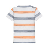 Boys Striped Round Neck T-shirt